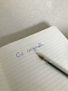 cv original