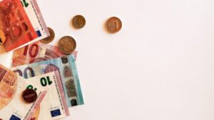 Billets et pièces en euros